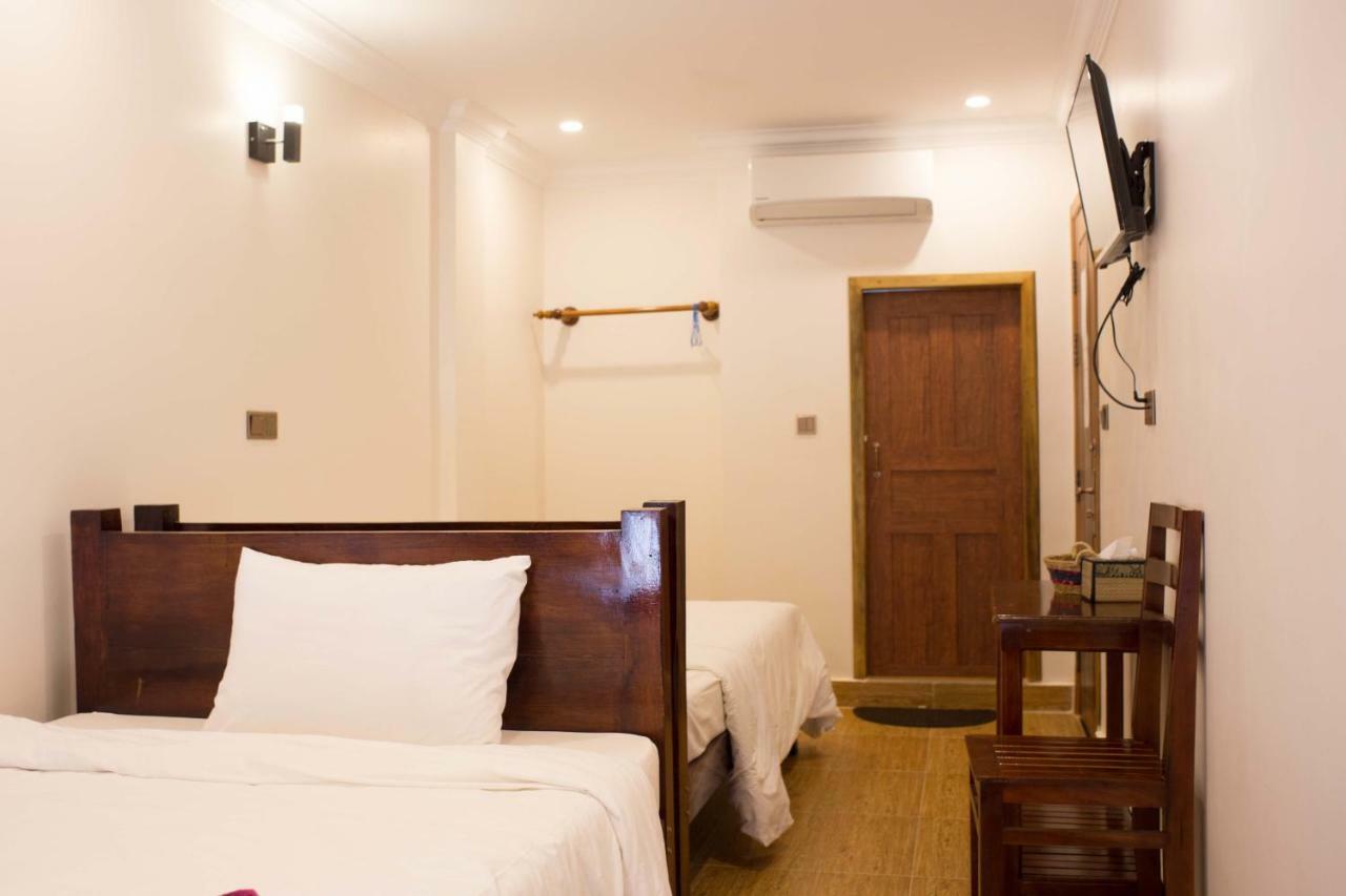 Twin Home Guesthouse Kampot Eksteriør bilde